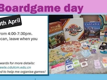 Integrating Education with Entertainment: Board Game Day is Coming!